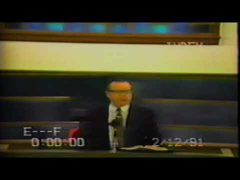 Dr John Phillips 1991 West Lenoir Bible Conference | Ezekiel 38:14