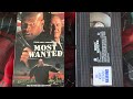 Opening To Most Wanted 1998 VHS