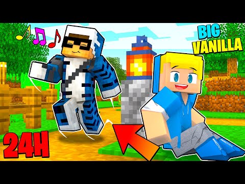 MI NASCONDO PER 24 ORE DA KENDAL NELLA BIG VANILLA!! - Minecraft Big Vanilla