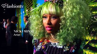 Versace for H&M Launch in NY ft Nicki Minaj, Prince, Uma Thurman & Jennifer Hudson | FashionTV - FTV