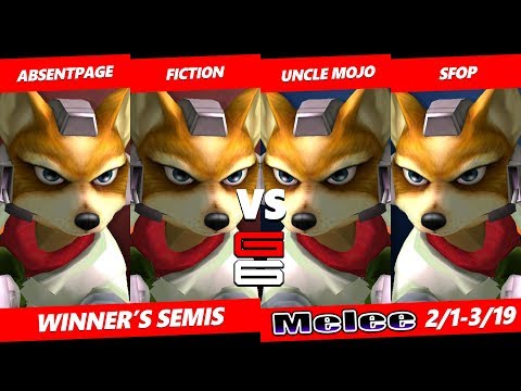 Genesis 6 SSBM Teams - Fiction & AbsentPage VS Uncle Mojo & SFOP - Smash Melee Teams Loser's Top 16
