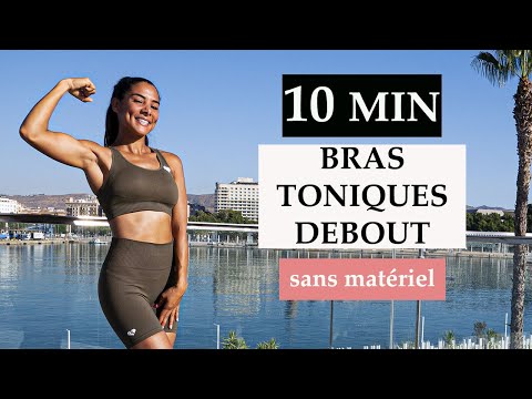 10 MIN FIRM AND TONIC ARM WHILE STANDING (without equipment, ideal for beginners)