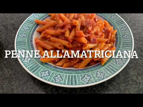 Ricetta penne allโamatriciana facile e veloce