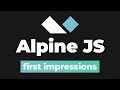 Alpine JS is pretty useful