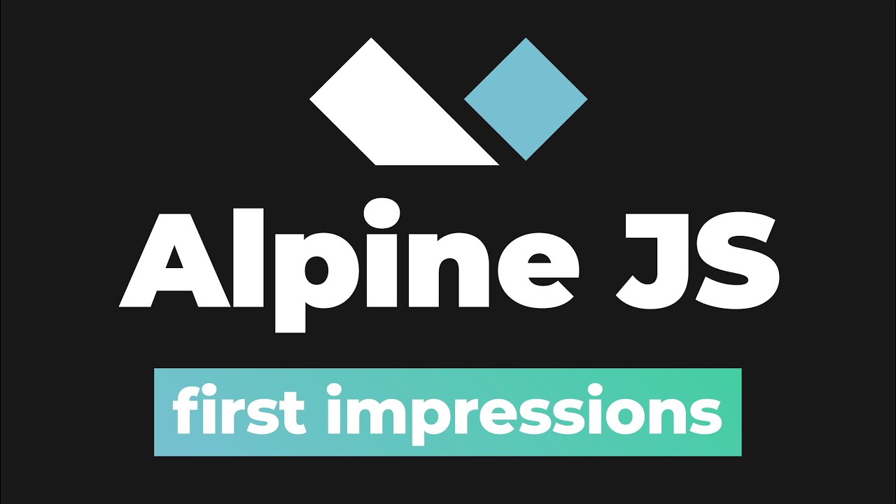 Video thumbnail for Alpine.js