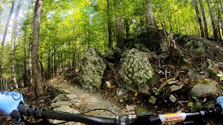 Riding BRUMLEY Forest in Chapel Hill, NC, Springhouse & Buckeye Loop
