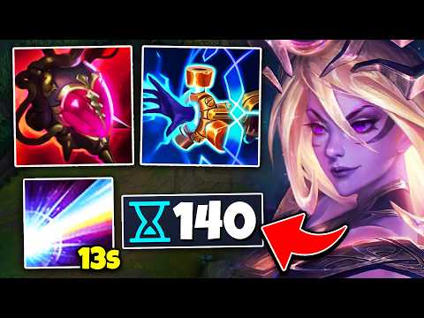 Lux but my Ult cooldown is only 13 seconds (SPAM LASERS)