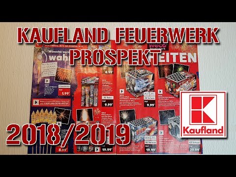 KAUFLAND SILVESTER FEUERWERK PROSPEKT 2018/2019