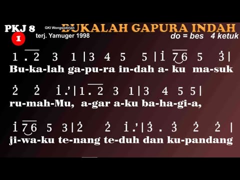 PKJ. 8 Bukalah Gapura Indah - Cover DewiSSL | Pelengkap Kidung Jemaat
