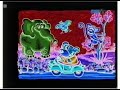 Babytv Art Bear In A Car In Negative