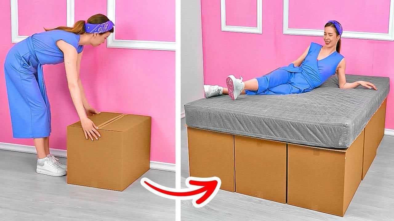 ¡Increíbles Manualidades con Cartón! Ideas DIY para Transformar Tu Espacio de Manera Divertida! 📦✂️