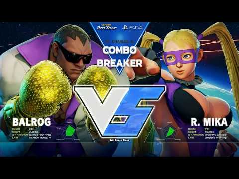SFV: Brian_F vs. BXA Mo-Joe - Combo Breaker 2017 Pools - CPT 2017
