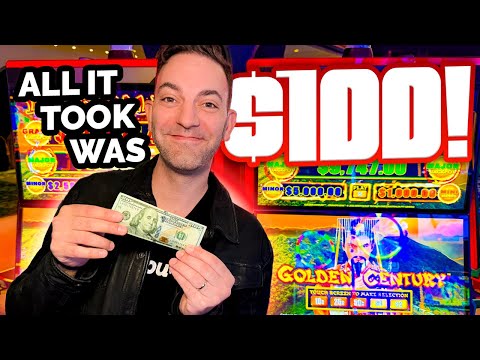 My $100 Trick Worked! Dragon Link Lucky Chance JACKPOT