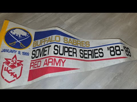 Buffalo Sabres vs Soviet Red Army Jan  9, 1989