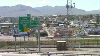 preview picture of video 'El Paso, Texas (USA) / Mexican Border'