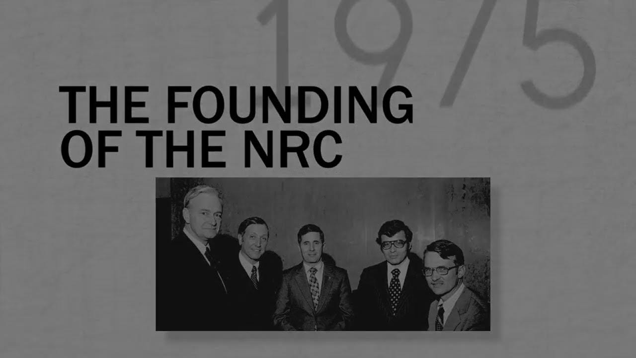Moments in NRC History: Founding of the NRC --January 19, 1975 (2024 Refresh)