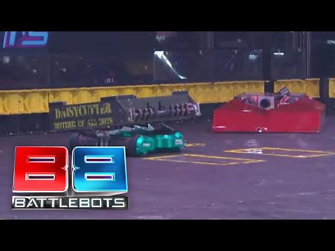 DOUBLE JEOPARDY vs. FOXTROT vs. DAISY CUTTER | BattleBots Basement Tapes