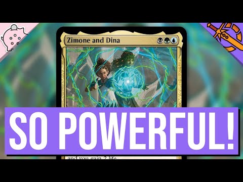 This is So Powerful! | Zimone and Dina | March of the Machine Spoilers | MTG