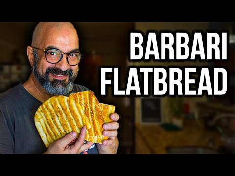 Authentic Persian Barbari Flatbread - بهترین نان بربری ایرانی با دستور انگلیسی