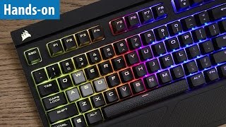 Video thumbnail for Leise Mechanik-Tasten - Corsair Strafe RGB im Hands-on | deutsch / german by PC-WELT