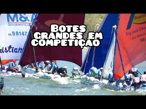 Regata de Botes Bastais no Rio em Fortim CE