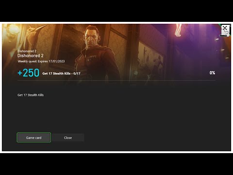 Dishonored 2 🏆 Xbox GamePass - Weekly Quest (CW 02)