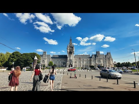 Iași 4K 60fps Walking Tour