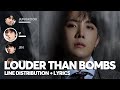 BTS Louder Than Bombs Line Distribution Color Coded Lyrics