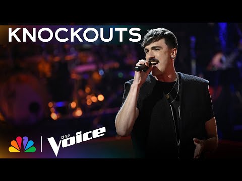 Peyton Kyle Perfectly Nails "I Don't Wanna Be" Performance | The Voice Knockouts | NBC