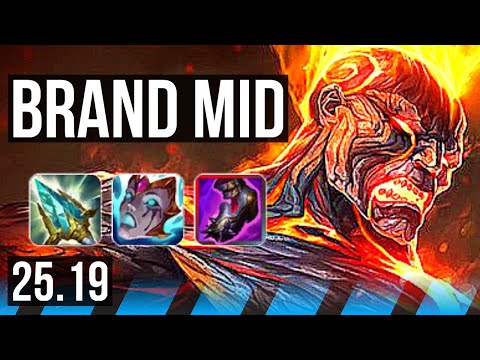 BRAND vs ORIANNA (MID) | EUW Master | 25.19