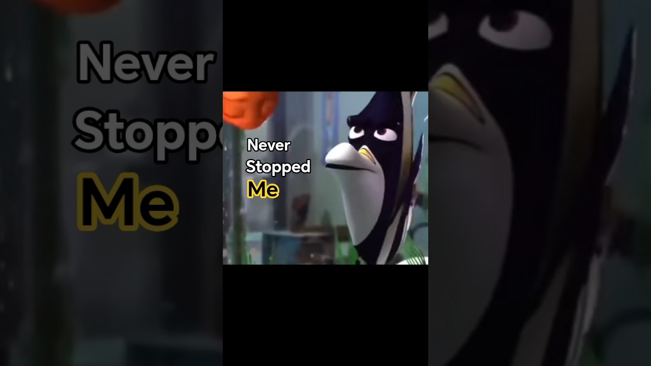 This hard scene by Gill in Finding Nemo unleashes a Valuable life lesson♟️#nemo #motivation#shorts