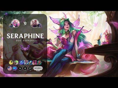 Seraphine Support vs Rakan - NA Master Patch 13.13