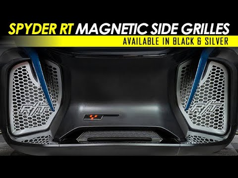 Can-Am Spyder RT Magnetic Side Grilles (2020+) | Install