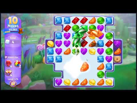 Wonka's World of Candy Level 174 - NO BOOSTERS + FULL STORY 🍫 | SKILLGAMING ✔️