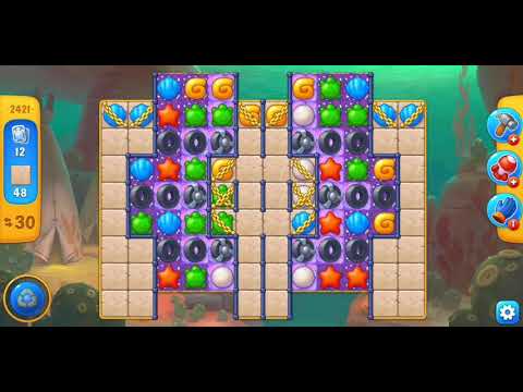 Fishdom level 2421 / niveau 2421