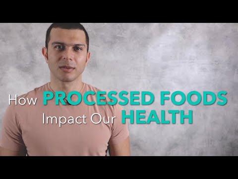 Today I’d like to discuss the potential impact a diet high in processed foods can have on your health.