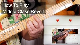 &#39;Middle Class Revolt&#39; The Fall Guitar &amp; Bass Lesson