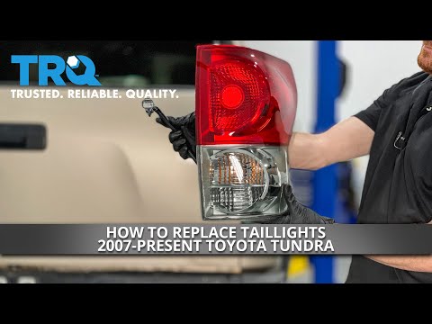 How to Replace Taillights 2007-Present Toyota Tundra