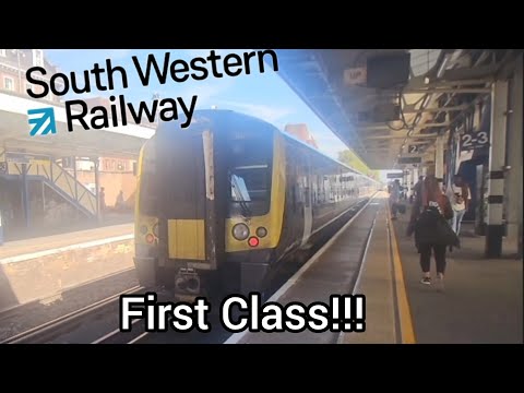 South Western railway Class 444 Desiro (First Class) Review