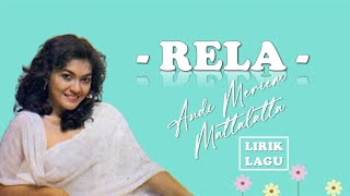 Download lagu RELA - Andi Meriem Mattalatta (Lagu   Lirik) | Lagu Indonesia Nostalgia Terbaik mp3