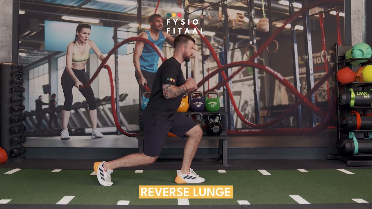 Video thumbnail: Reverse Lunge - instructional video