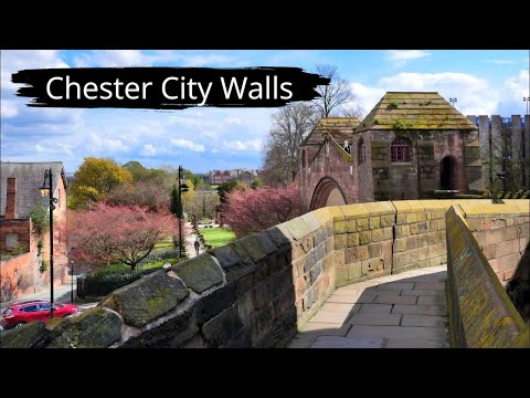 Chester City Walls: A Scenic 4K Walking Tour
