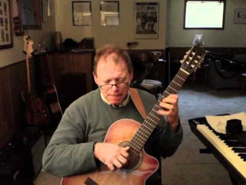 Dave Barton - Bop Blues on a classical guitar