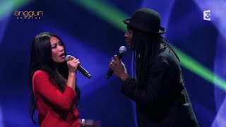 Anggun &amp; Faada Freddy - Né Quelque Part (Live on Du côté de chez Dave / France 3) 10/1/16