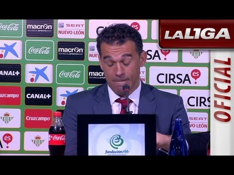 Rueda de Prensa de Plaza tras el Real Betis (0-0) Getafe CF - HD