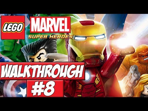 LEGO Marvel Super Heroes Walkthrough Ep.8 w/Angel - Where Did My Suit Go?