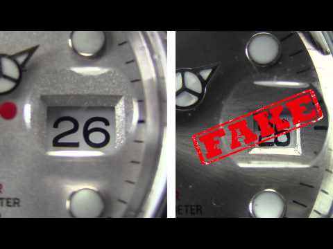 Rolex® Watches: Differences between Real and Fake