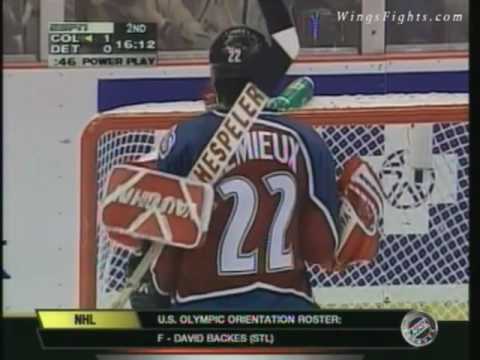 1996 Playoffs - Avalanche @ Red Wings Game 2
