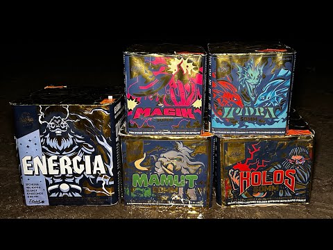 ISKRA FIREWORKS 50MM BATTERIES 2025 IGNITE! 🤯🔥 || Energia,Magik,Hydra,Mamut,Kolos
