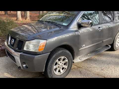 UpDaTe 2005 Nissan armada SE off road 5.6 V-8 four-wheel-drive walk around POV